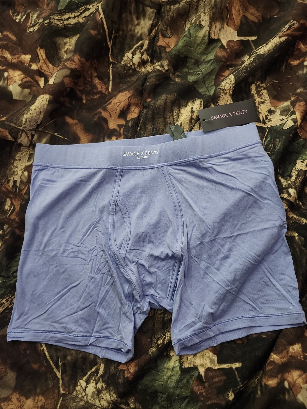 Savage X Fenty Men’s Light Purple Boxer Briefs
